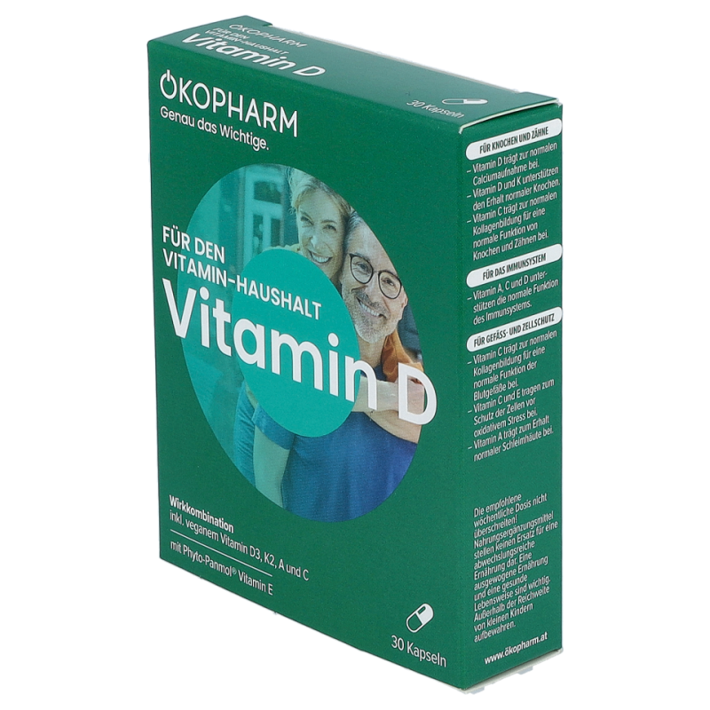 Ökopharm Vitamin D Kapseln - 30 Stück