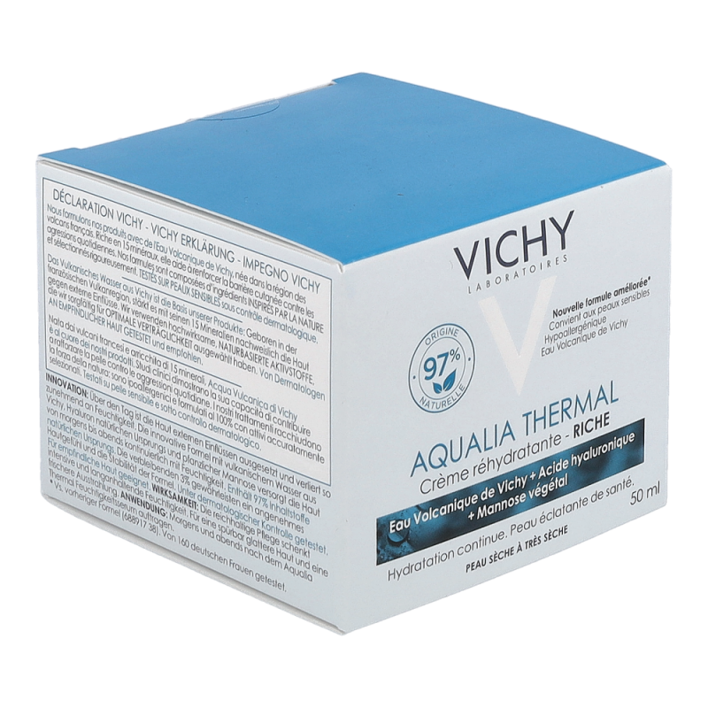 Vichy Aqualia Thermal reichhaltige Creme Tiegel - 50ml