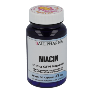 Niacin 15mg Kapseln - 60 Stück