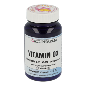 Gall Pharma Vitamin D3 20.000 I.E. Kapseln 30 Stk. - 30 Stück