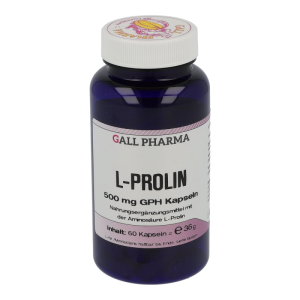 L - Prolin 500mg Kapseln - 60 Stück