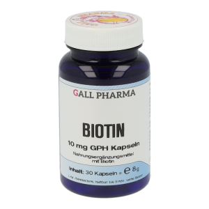 Gall Pharma Biotin 10 mg Kapseln 30 Stk. - 30 Stück