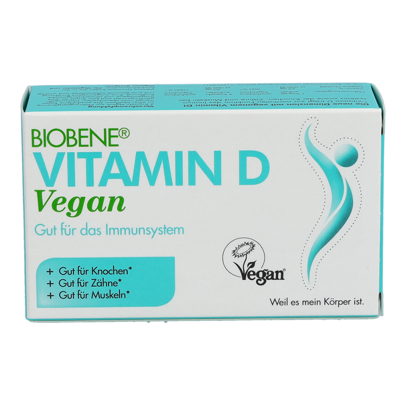 Biobene Vitamin D Vegan Kapseln 60 Stk. - 60 Stück