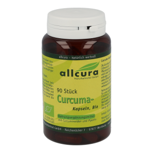 Allcura Bio Curcuma Kapseln 500 mg 90 Stk. - 90 Stück