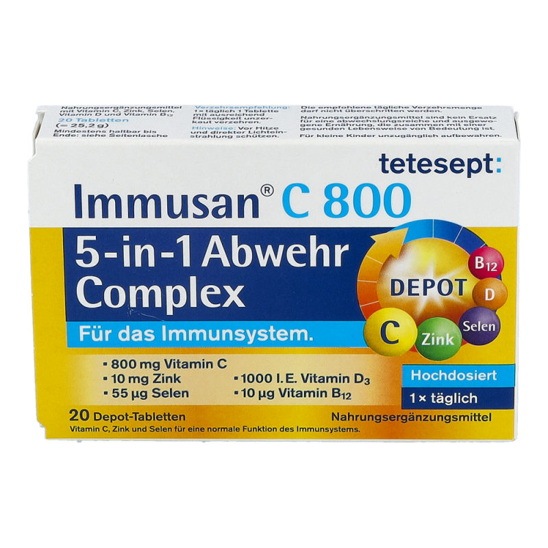Tetesept Immusan C Immun Complex Depot-Tabletten 20 Stk. - 20 Stück