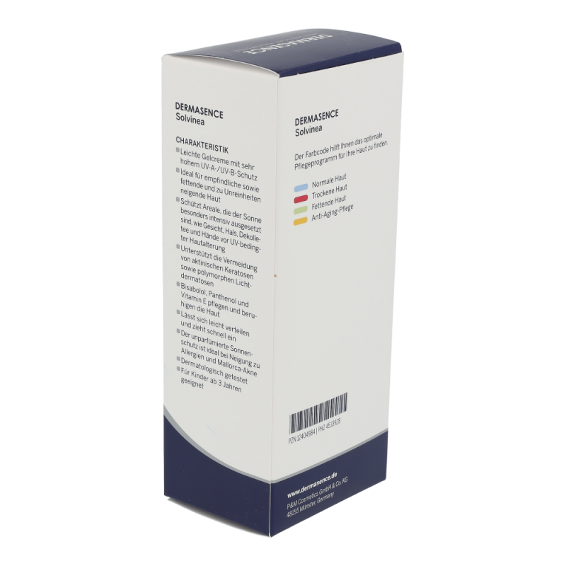 Dermasence Solvinea Med LSF 50+ 150 ml Creme - 150ml