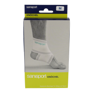 Sanisport Sprunggelenkbandage medium 222198 - 1 Stück