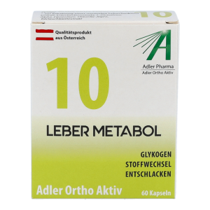 Adler Pharma Ortho Aktiv Leber Metabol Kapseln 60 Stk. - 60 Stück
