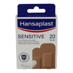 Hansaplast Sensitive Strips Medium Skintone - 20 Stück