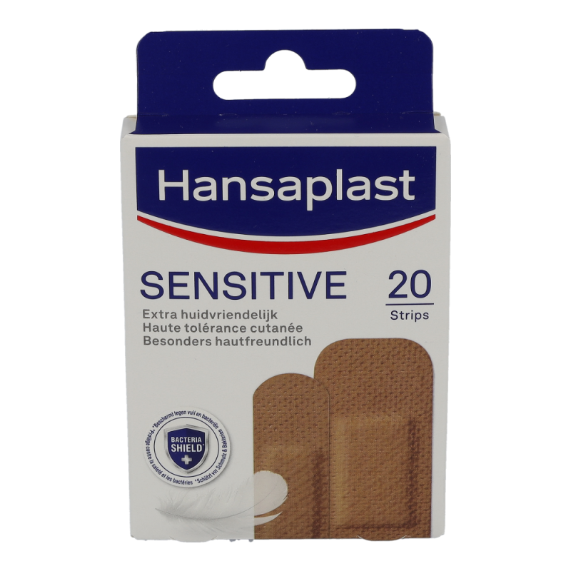 Hansaplast Sensitive Strips Medium Skintone - 20 Stück