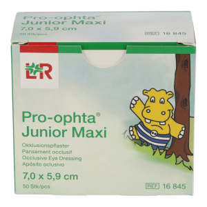 Pro Ophta Augenverband Junior Maxi 50 Stk. Junior Maxi - 50 Stück