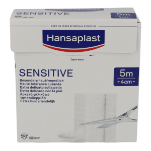 Hansaplast Sensitive 5m x 4cm - 1 Stück