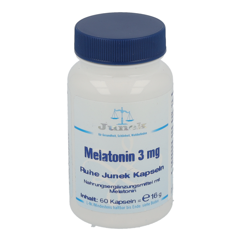 Junek Melatonin 3 mg Kapseln 60 Stk. - 60 Stück