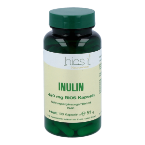 Bios Inulin 420 mg Kapseln - 100 Stück