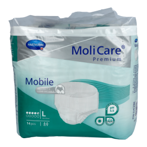 Inkontinenz Hartmann Molicare 14 Stk. Mobile Light Large - 14 Stück