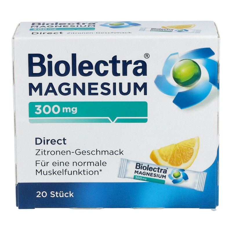 Biolectra Direct Beutel 20 Stk. Magnesium - 20 Beutel