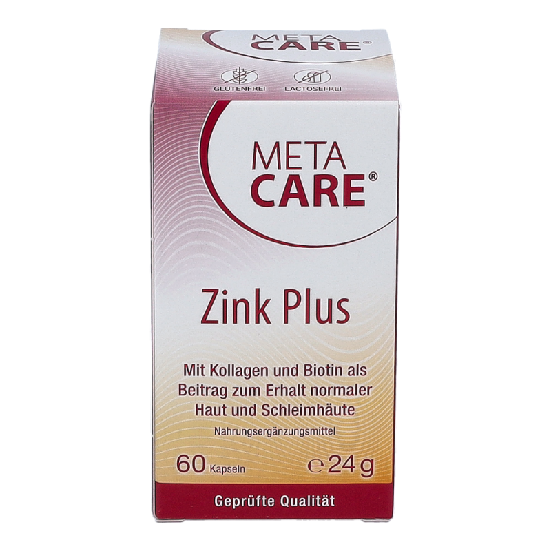 Metacare Zink + Kapseln 60 Stk. - 60 Stück