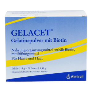 Gelacet Pulver + Biotin Beutel 21 Stk. - 21 Beutel