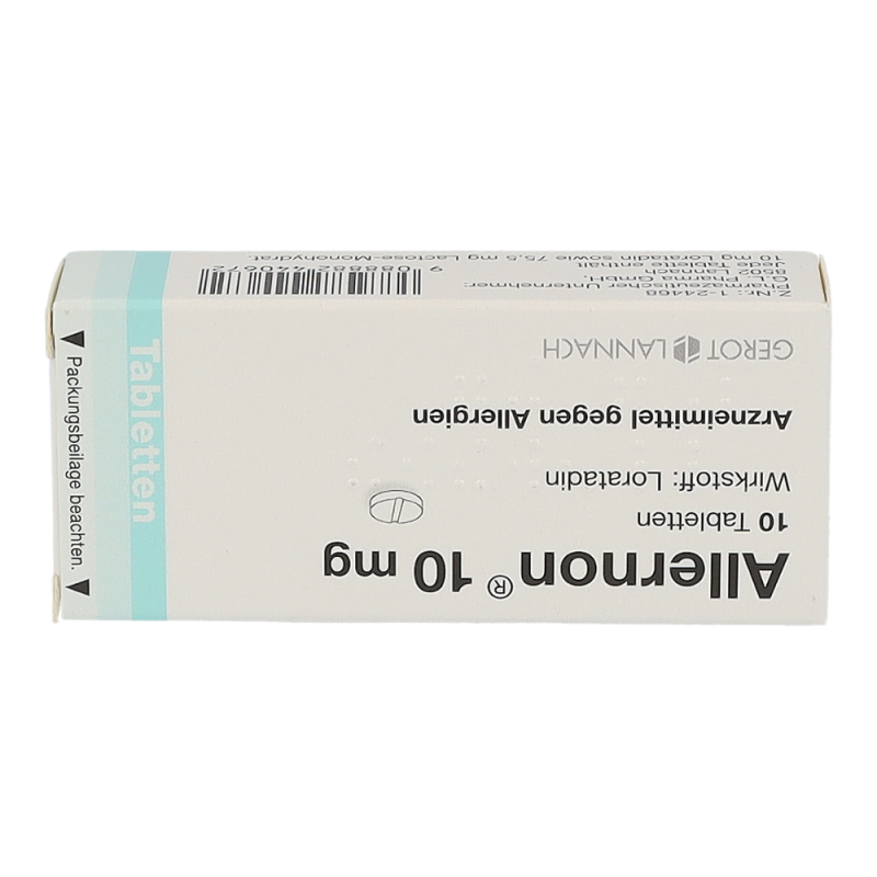 Gerot Lannacher ALLERNON Tabletten 10mg - Antihistaminikum - 10 Stück