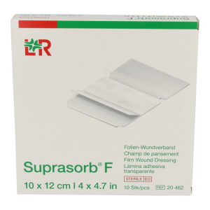 Suprasorb F Folien-Wundverband 10 Stk. 10 x 12 cm - 10 Stück