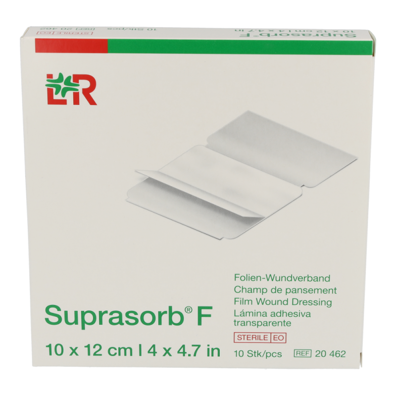 Suprasorb F Folien-Wundverband 10 Stk. 10 x 12 cm - 10 Stück