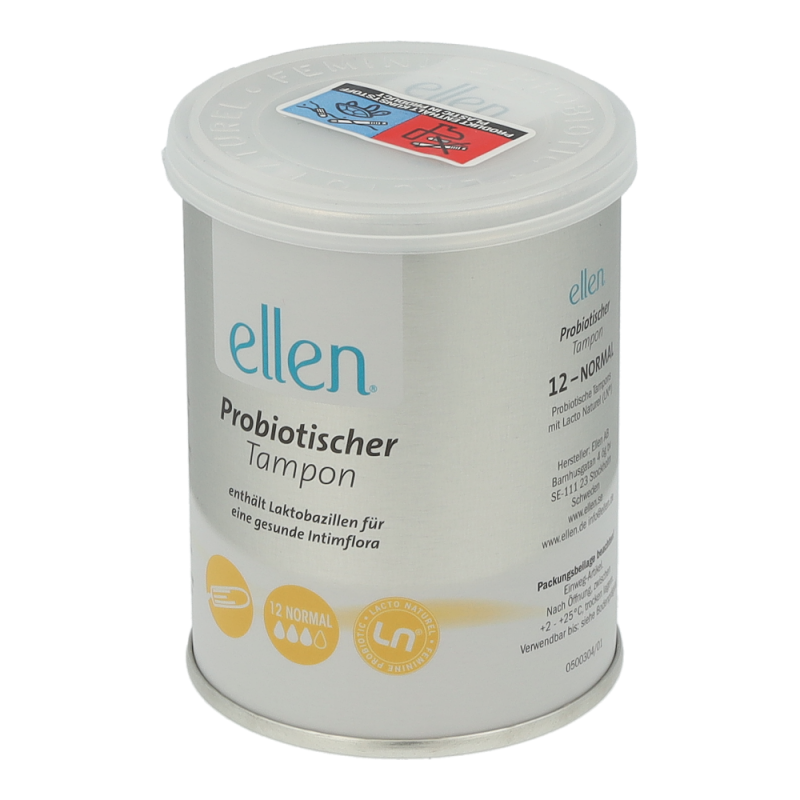 Monatshygiene Tampon Ellen 12 Stk. Normal - 12 Stück