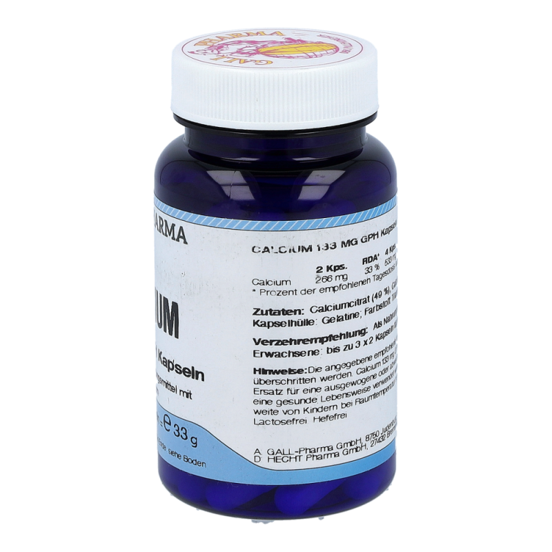 Calcium 133mg Kapseln - 60 Stück