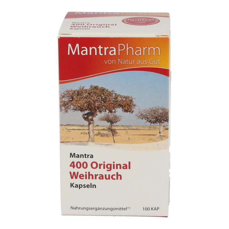 Mantra Weihrauch Original 400 Kapseln 100 Stk. - 100 Stück