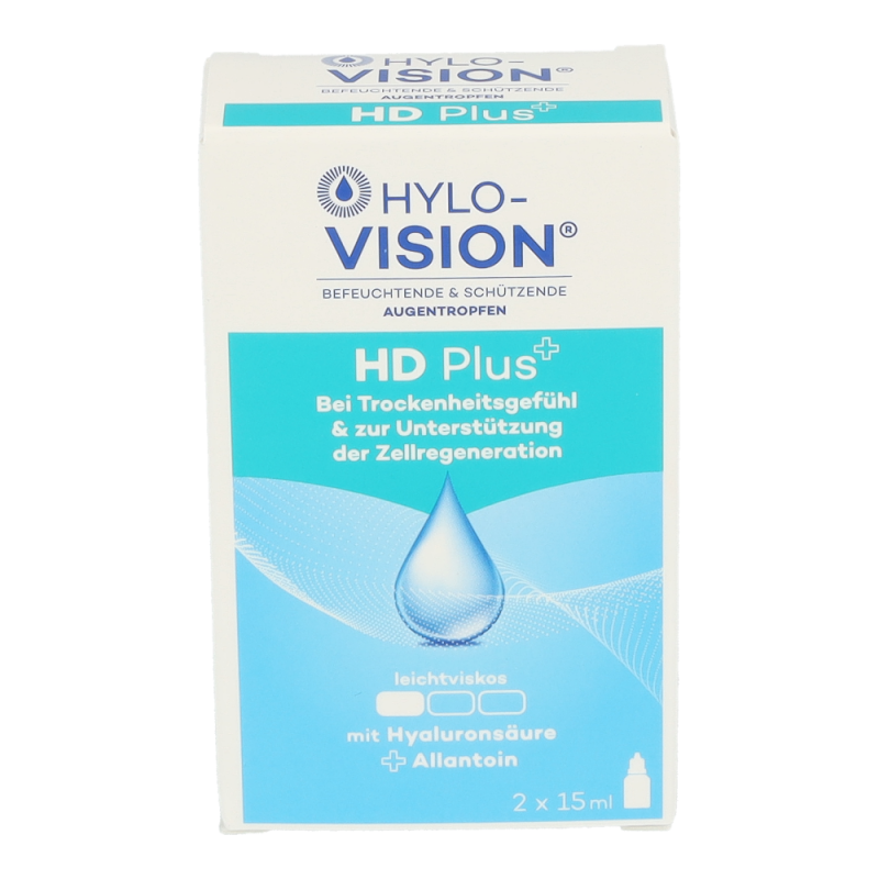 HYLO - VISION HD PLUS Augentropfen Doppelpack - 2 Stück