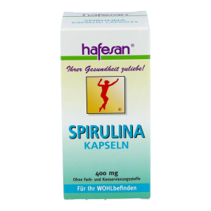 Hafesan Spirulina 400 mg Kapseln 60 Stk. - 60 Stück