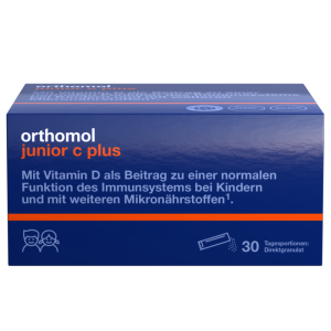 Orthomol junior C plus Direktgranulat Himbeer-Limette 30 Stk. - 30 Beutel