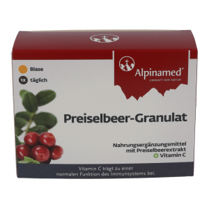 Alpinamed Preiselbeer Granulat - 20 Beutel