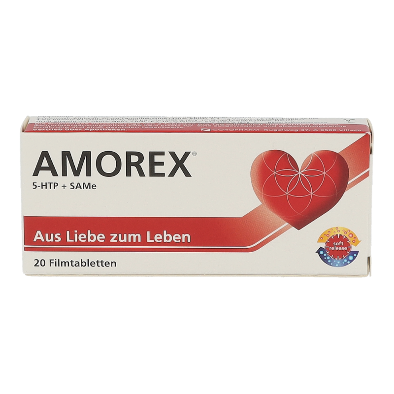 AMOREX EMOTIONAL STRESS Filmtabletten YetiPharm bei Liebeskummer - 20 Stück