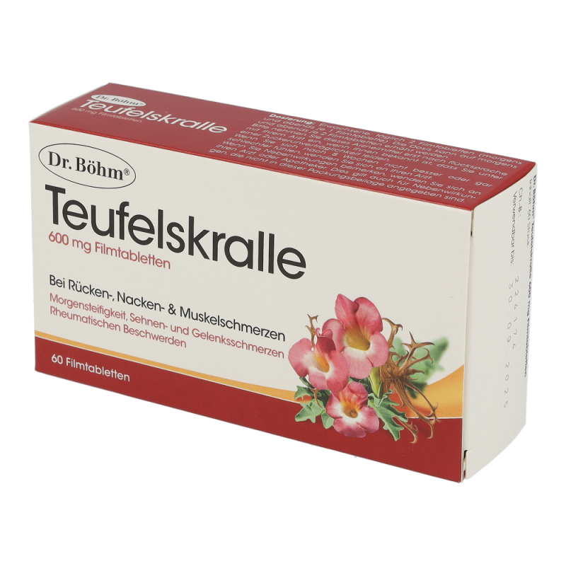Dr. Böhm Teufelskralle 600 mg Filmtabletten 60 Stk. - 60 Stück