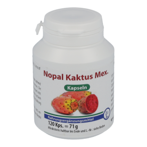 Nopal Kapseln Canea Kaktus Mexicana 120 Stk. - 120 Stück