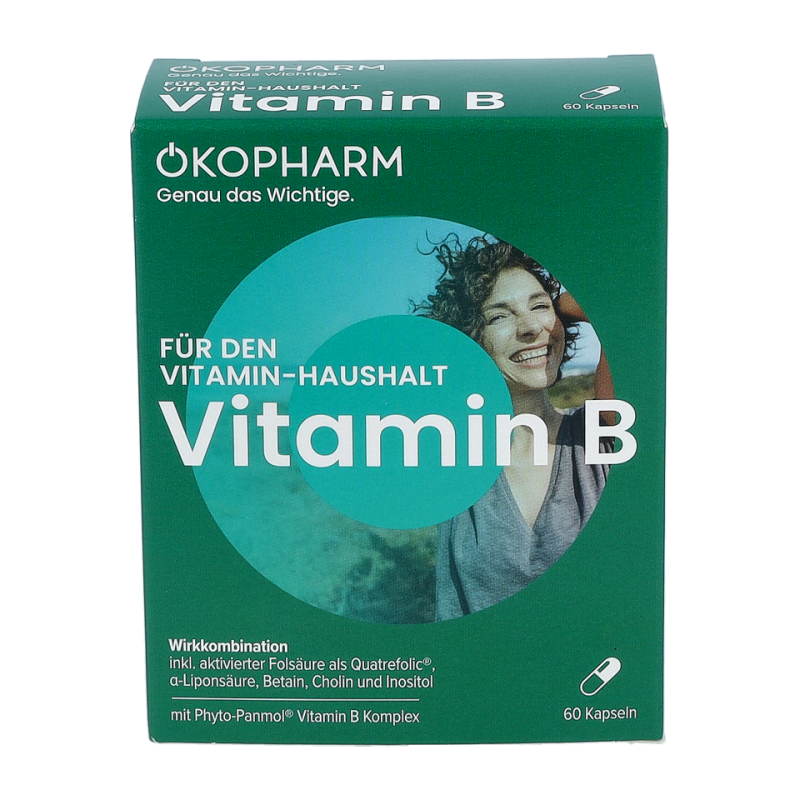 Ökopharm Vitamin B Kapseln - 60 Stück
