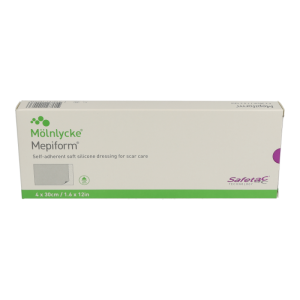 Mepiform Silikonverband 5 Stk. 4 x 30 cm - 5 Stück