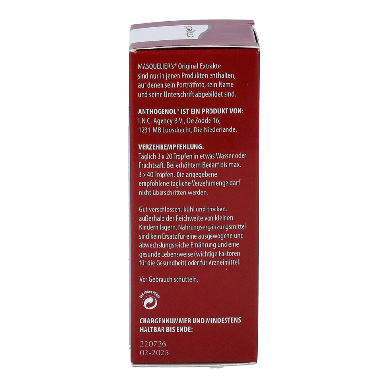 OPCs Original Masqueliers Anthogenol Tropfen 50 ml - 50ml