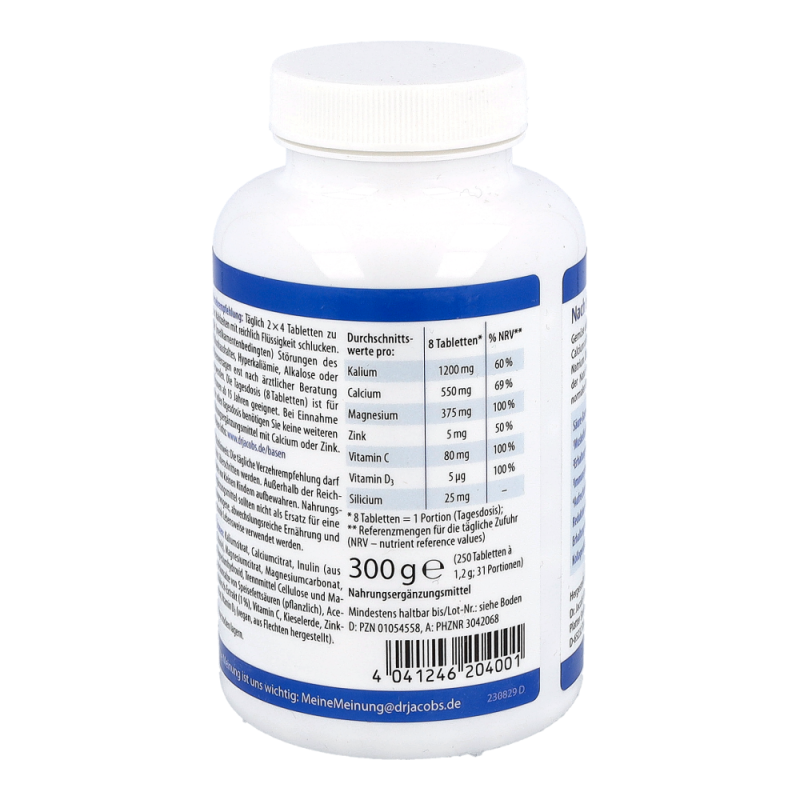 Dr. Jacobs Basen Tabletten 250 Stk. - 250 Stück