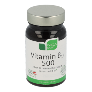 Nicapur Vitamin B12 500 Kapseln 60 Stk. - 60 Stück