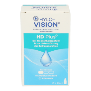 HYLO - VISION HD PLUS Augentropfen Doppelpack - 2 Stück