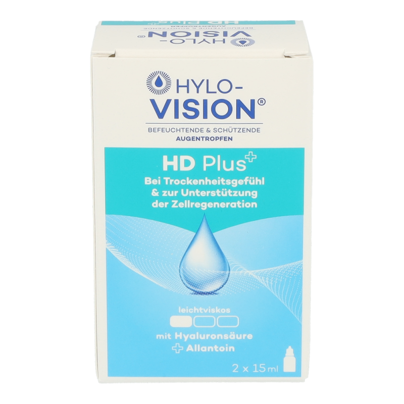 HYLO - VISION HD PLUS Augentropfen Doppelpack - 2 Stück