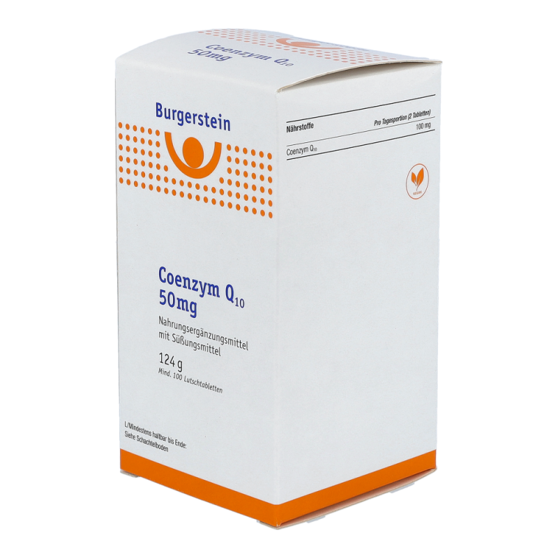 Burgerstein Coenzym Q10 Lutschtabletten 100 Stk. - 100 Stück