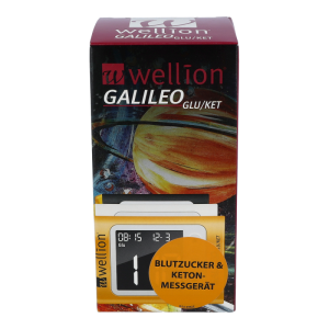 WELLION GALILEO GLU/KET SCHW - 1 Stück