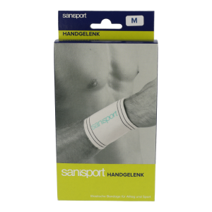 Sanisport Handgelenkbandage mit Verschluß medium 222181 - 1 Stück