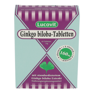Lucovit Ginkgo Biloba 160 mg Tabletten 60 Stk. - 60 Stück