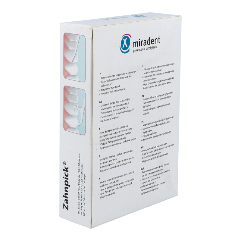 Miradent Zahnpick 100 Stk. - 100 Stück