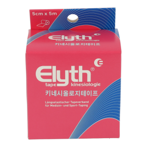Elyth Kinesiologisches Tape Rot 5 cm x 5 m 1 Stk. - 1 Stück