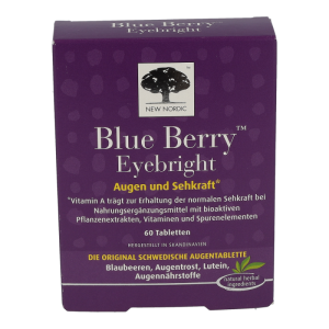 Blue Berry Eyebright Tabletten New Nordic 60 Stk. - 60 Stück