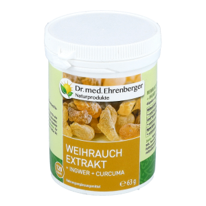 Dr. Ehrenberger Weihrauch Extrakt Kapseln (+Ingwer +Curcuma) 120 Stk. - 120 Stück